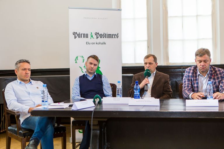 Pärnu Postimehe korraldatud esimene tänavuste kohalike valimiste debatt.