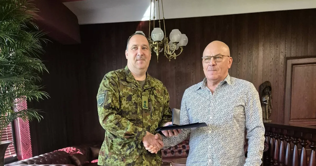 Oleg Gross pälvis Kaitseliidult kõrge auraha