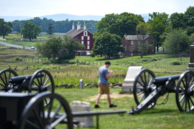 USA kodusõja Gettysburgi lahingupaik asub Pennsylvania osariigis