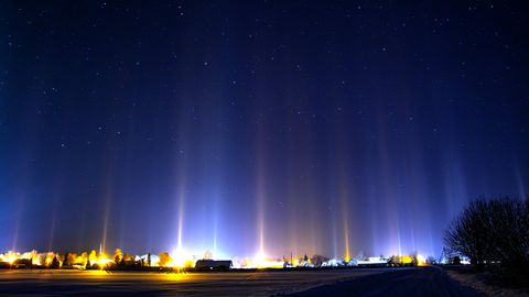 Фотограф запечатлел в небе над Эстонией красивое природное явление