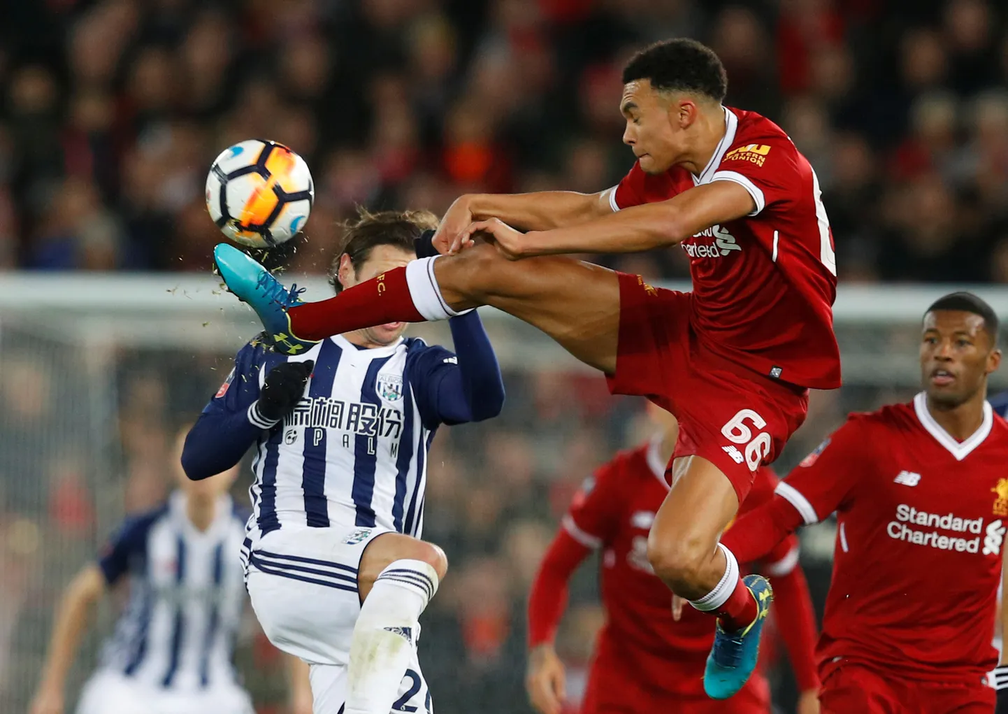 Hetk Liverpooli ühest eelmistest mängudest, West Bromwich Albioni vastu.