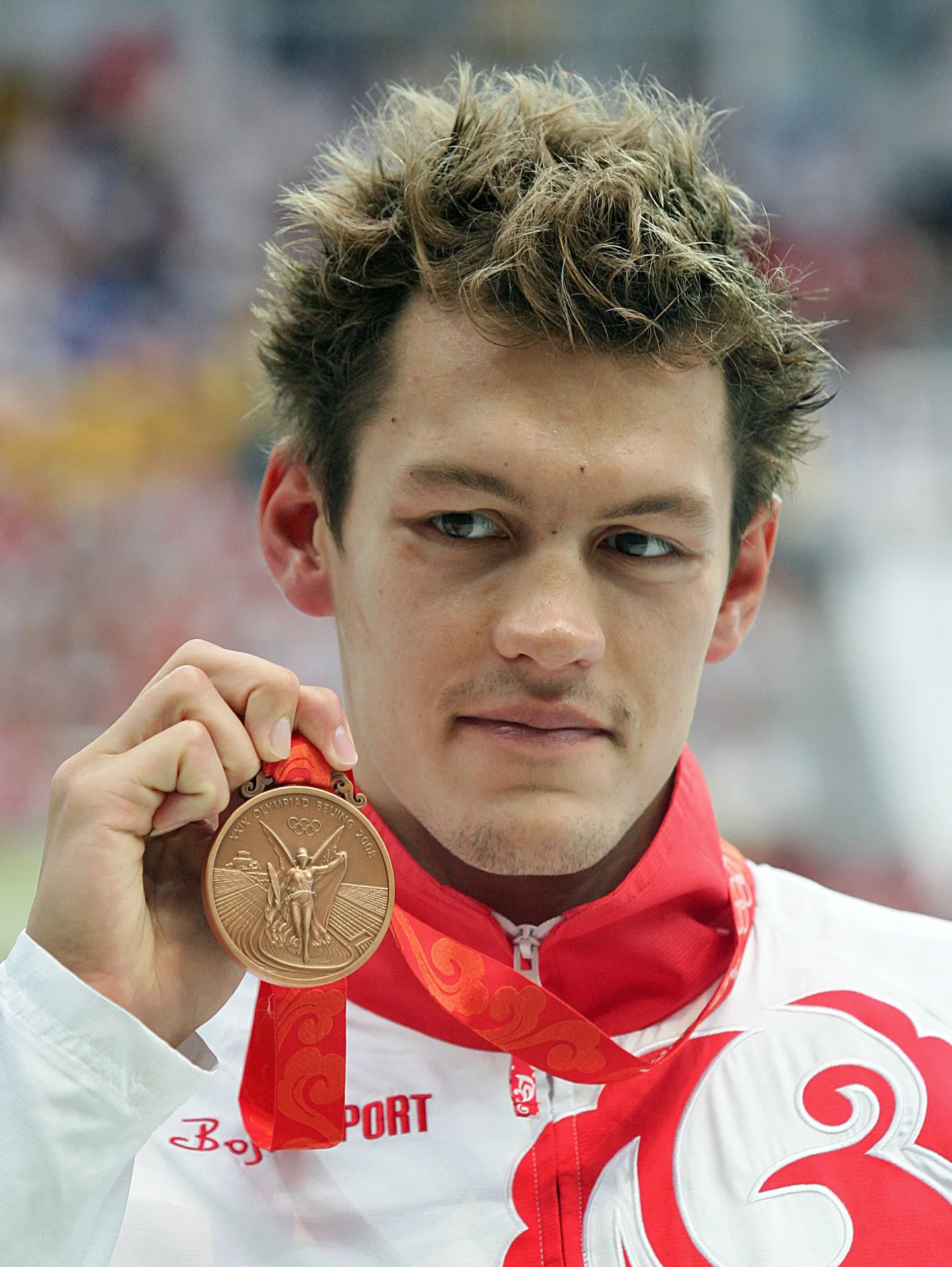Аркадий Вятчанин с "бронзой" пекинской Олимпиады.