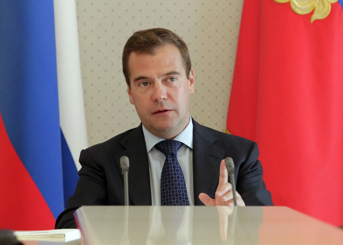 Президент РФ Дмитрий Медведев.