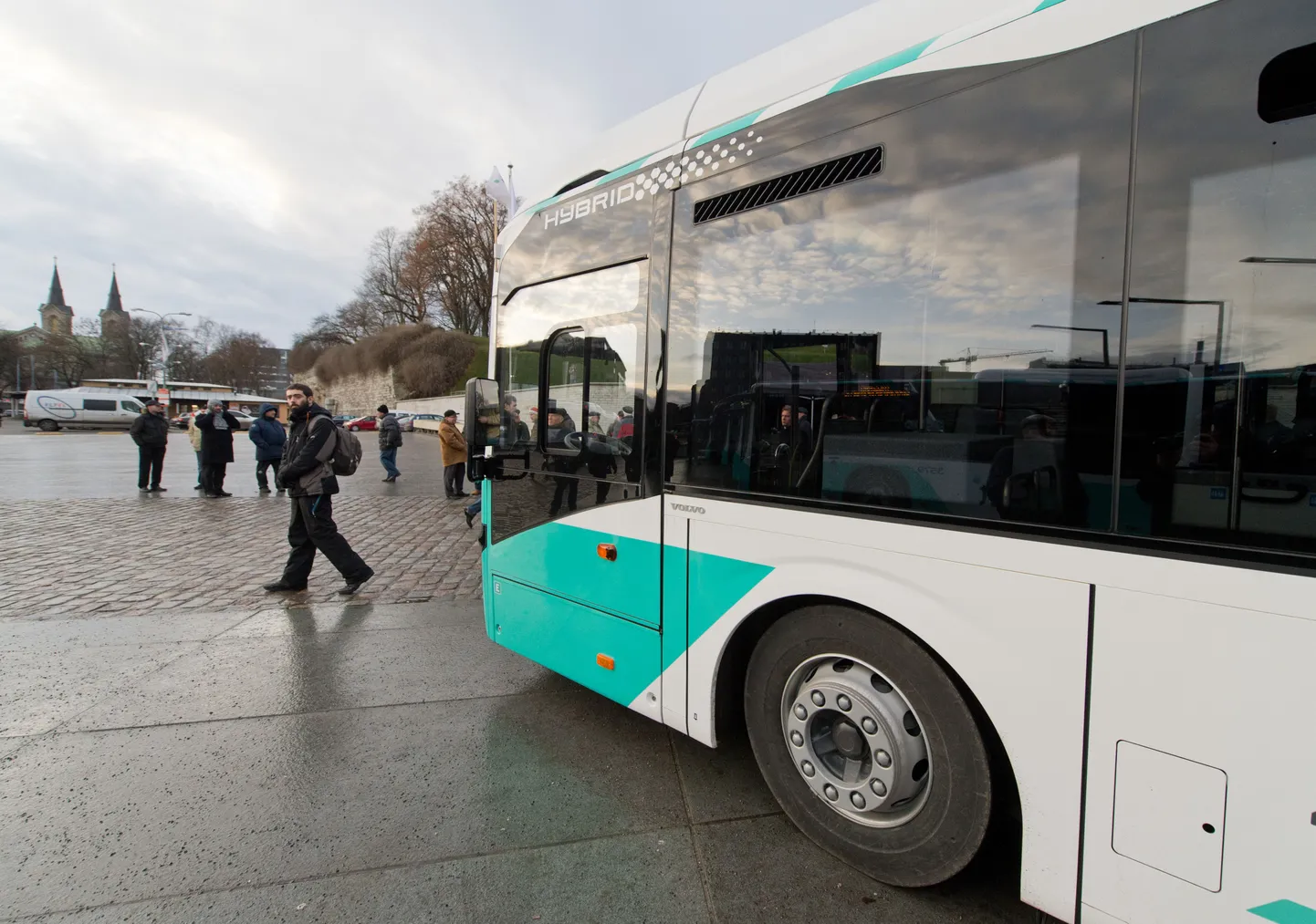 Tallinna ühistranspordi buss.