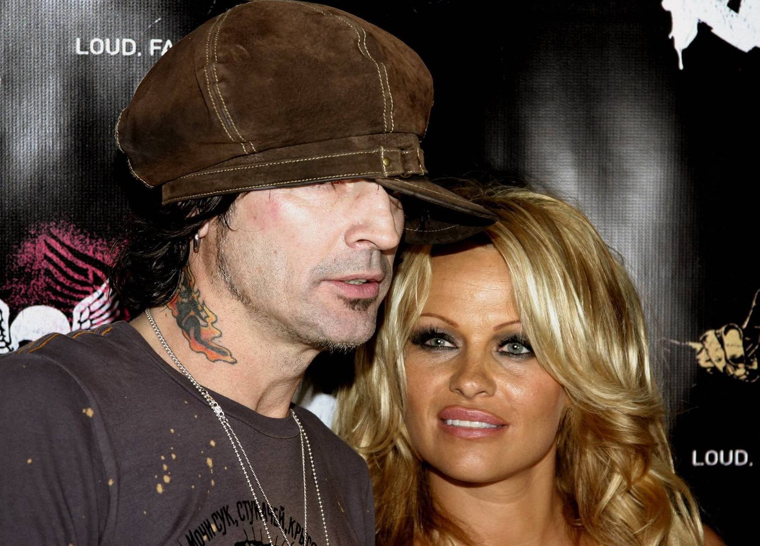 Pamela Anderson ja Tommy Lee umbes aastal 2005.