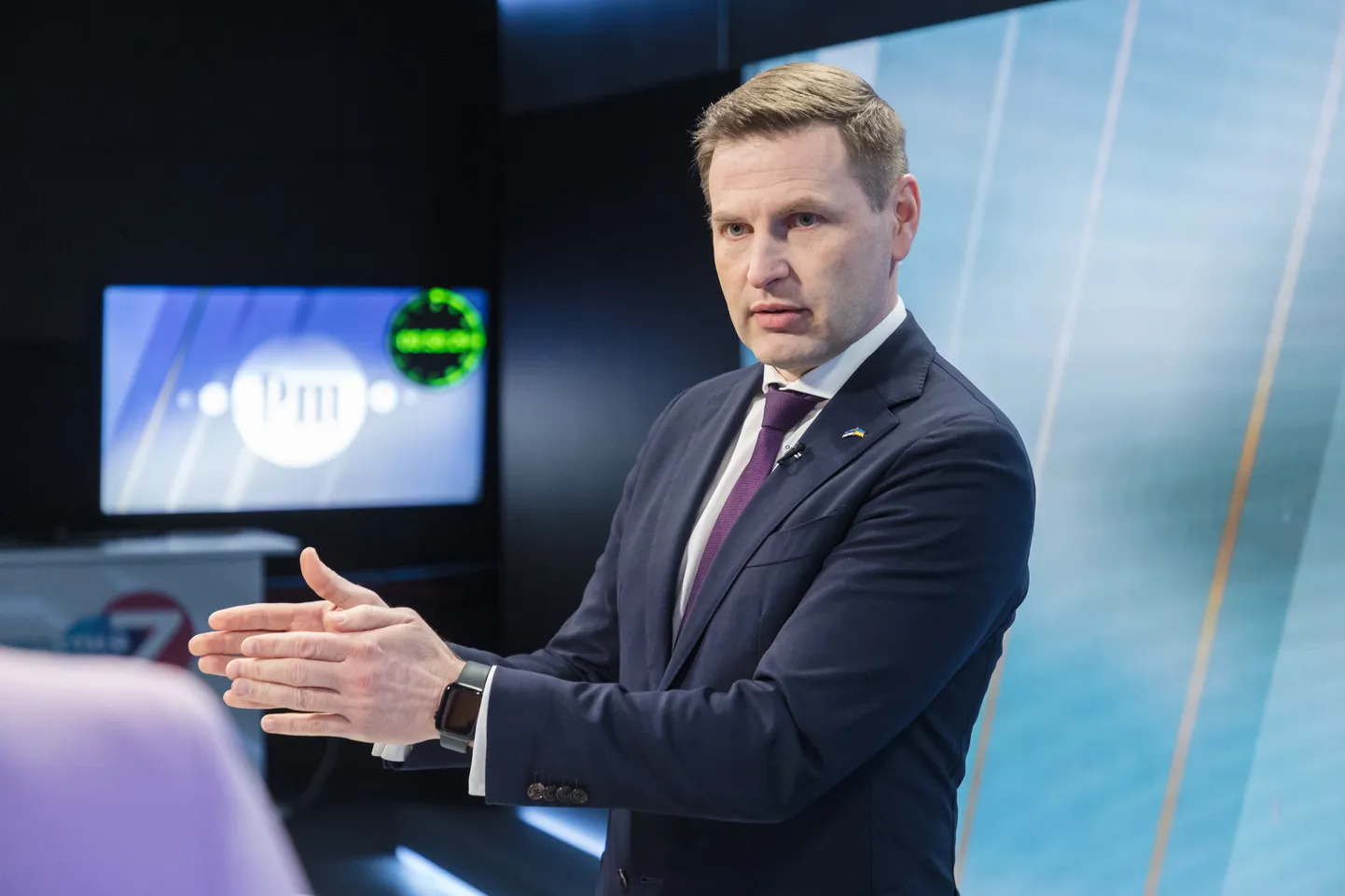 Stuudios on Hanno Pevkur
