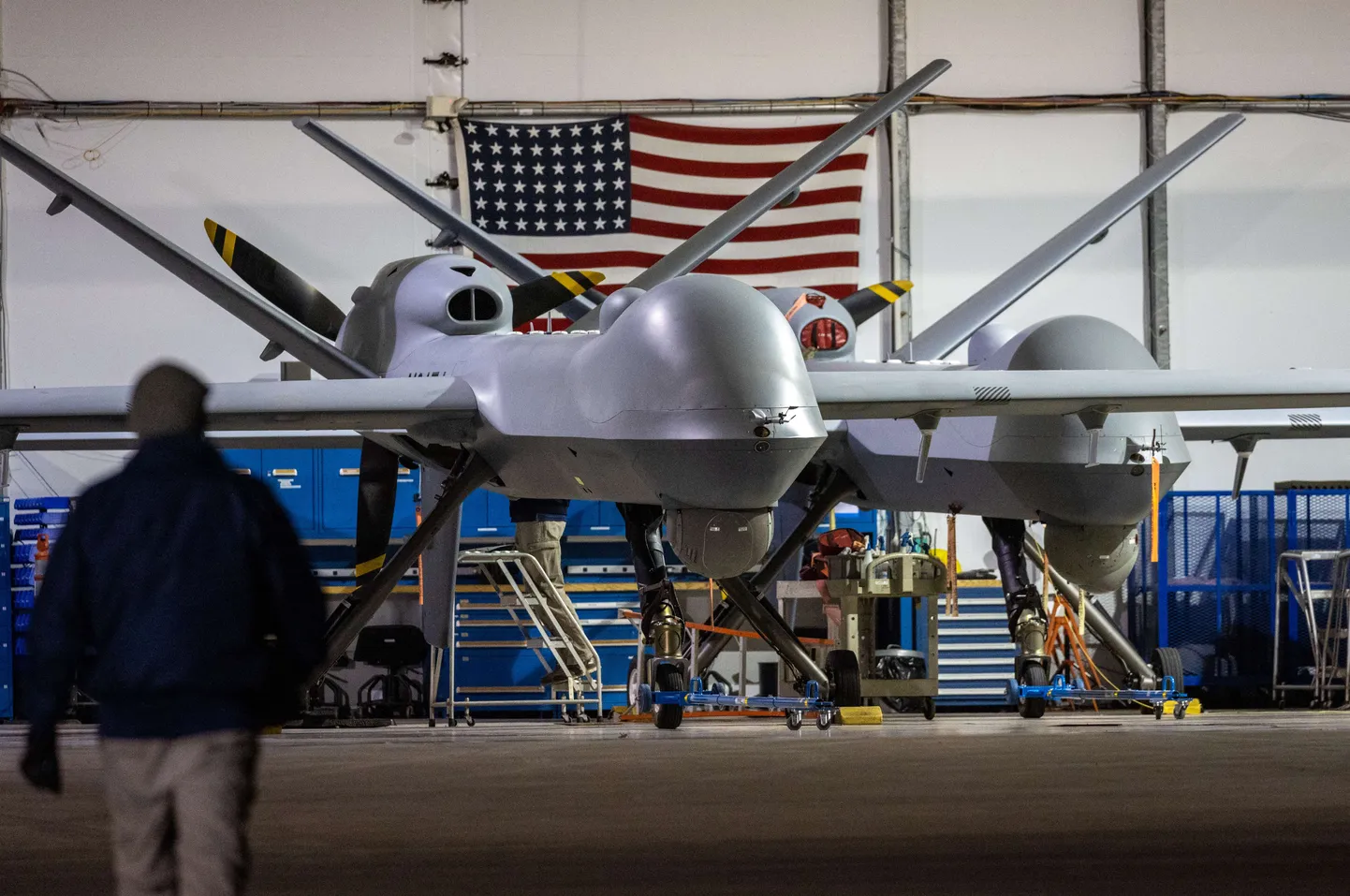 ASV kaujas droni "Reaper MQ-9".