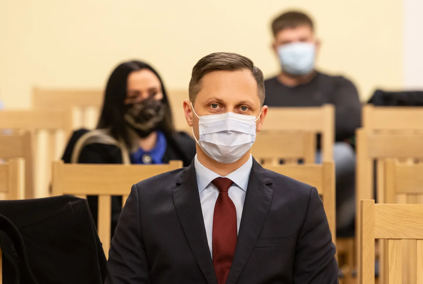 Дмитрий Дмитриев стал председателем Люганузеского волостного собрания при поддержке десяти голосов от коалиционных партнеров.
