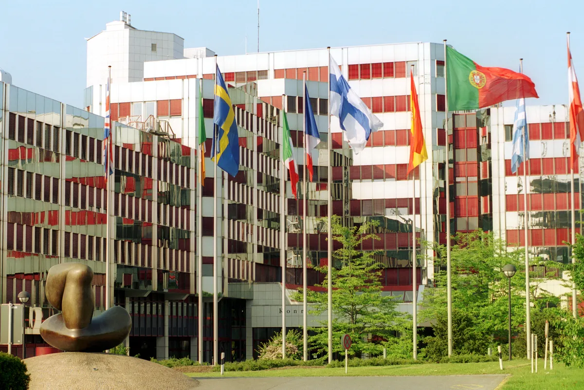 Euroopa parlamendi peasekretariaadi hoone Luxembourgis.