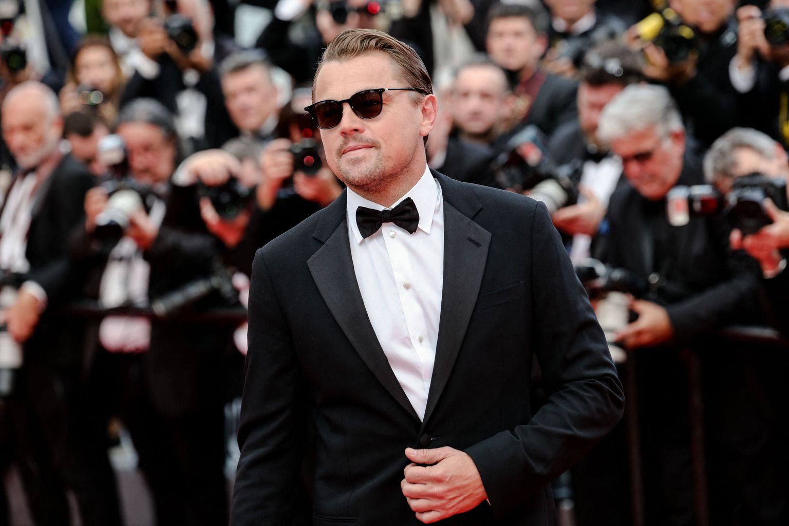 Leonardo DiCaprio Cannes'i filmifestivalil