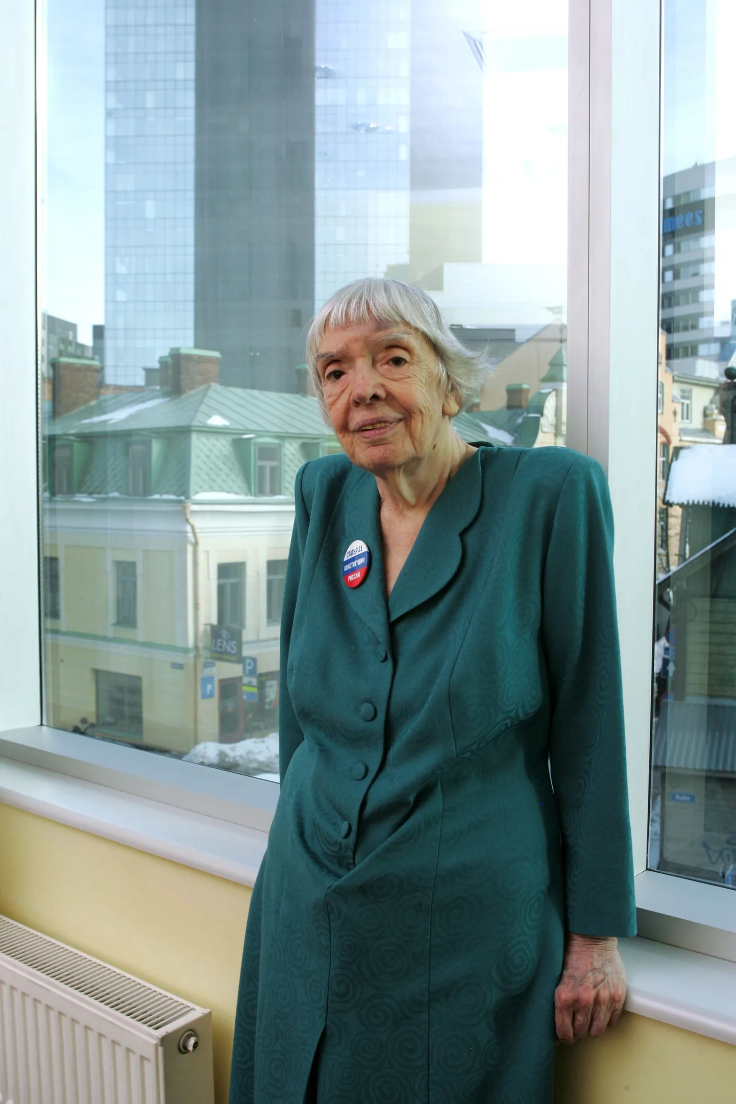 Ljudmilla Aleksejeva Tallinnas 2010. aastal.