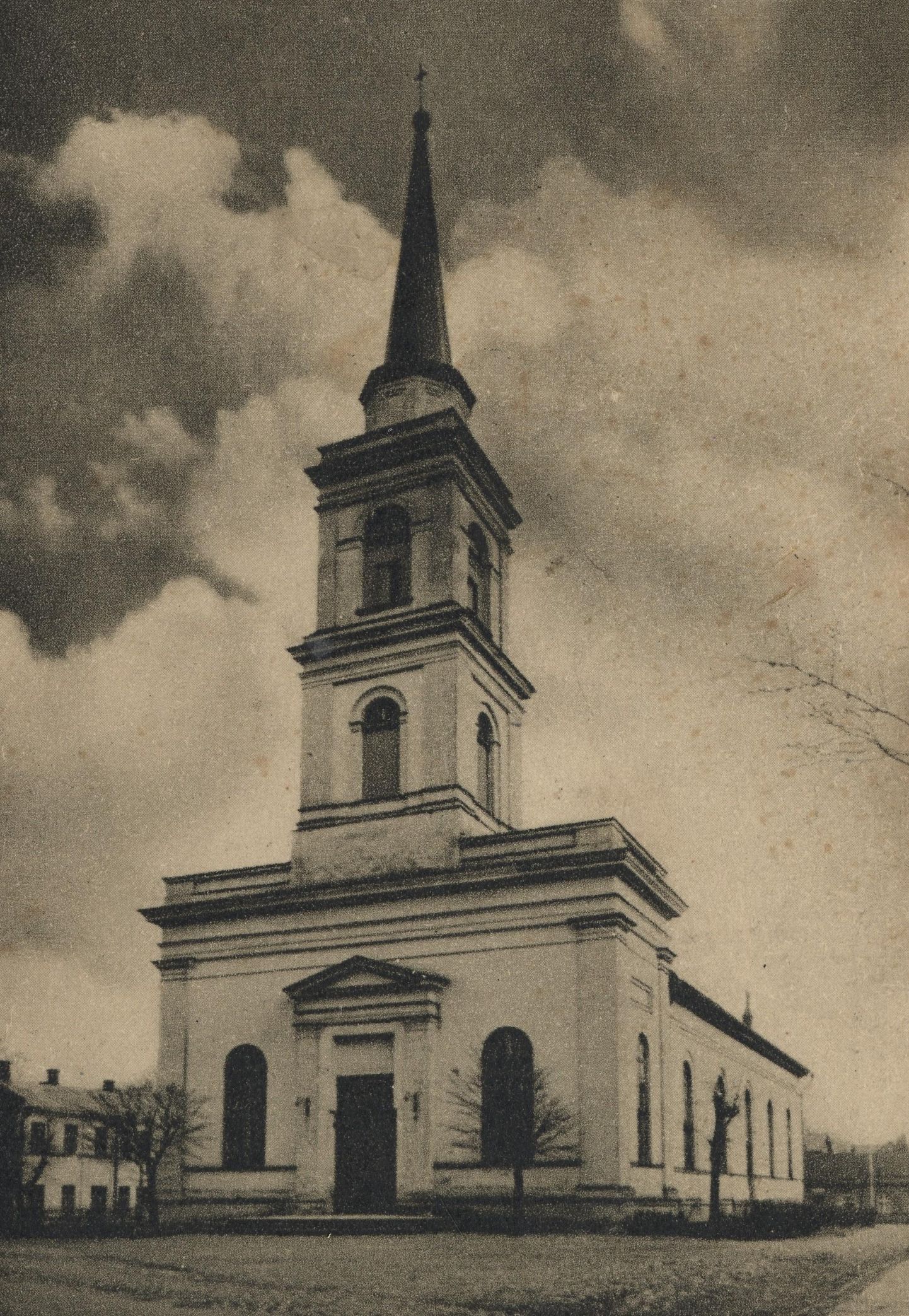 Maarja kiriku välisvaade 20. sajandi alguses. 