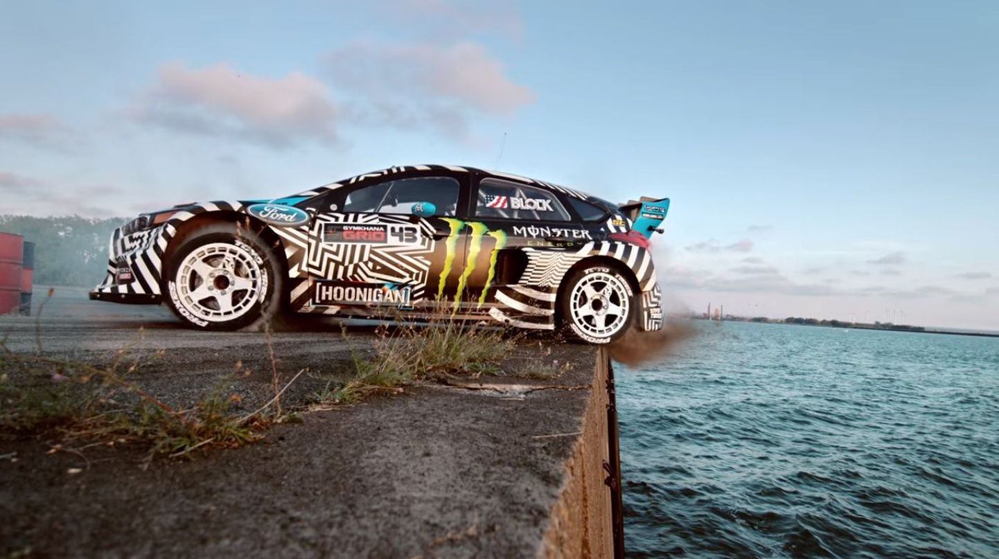 Ken Block, Ford Focus RS RX, Gymkhana 9. Much wow.