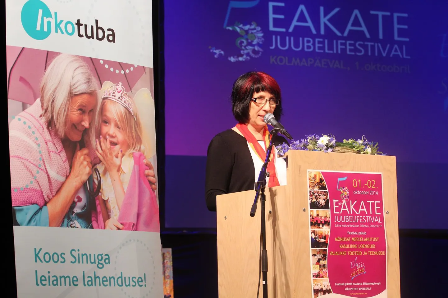 Festivali korraldaja Eha Topolev.