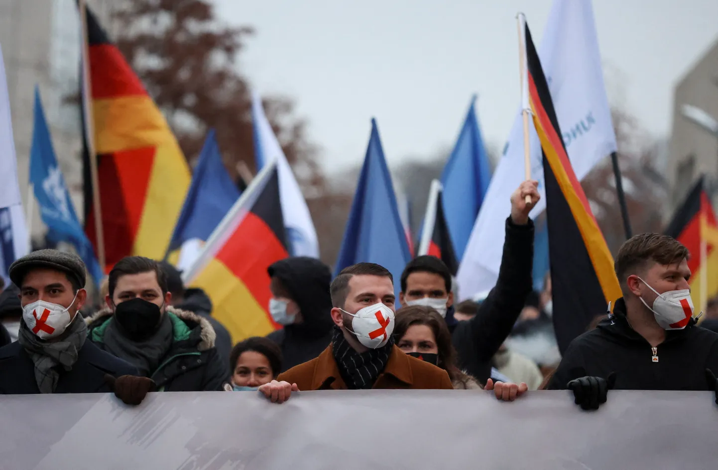 Protesta akcija Vācijā.