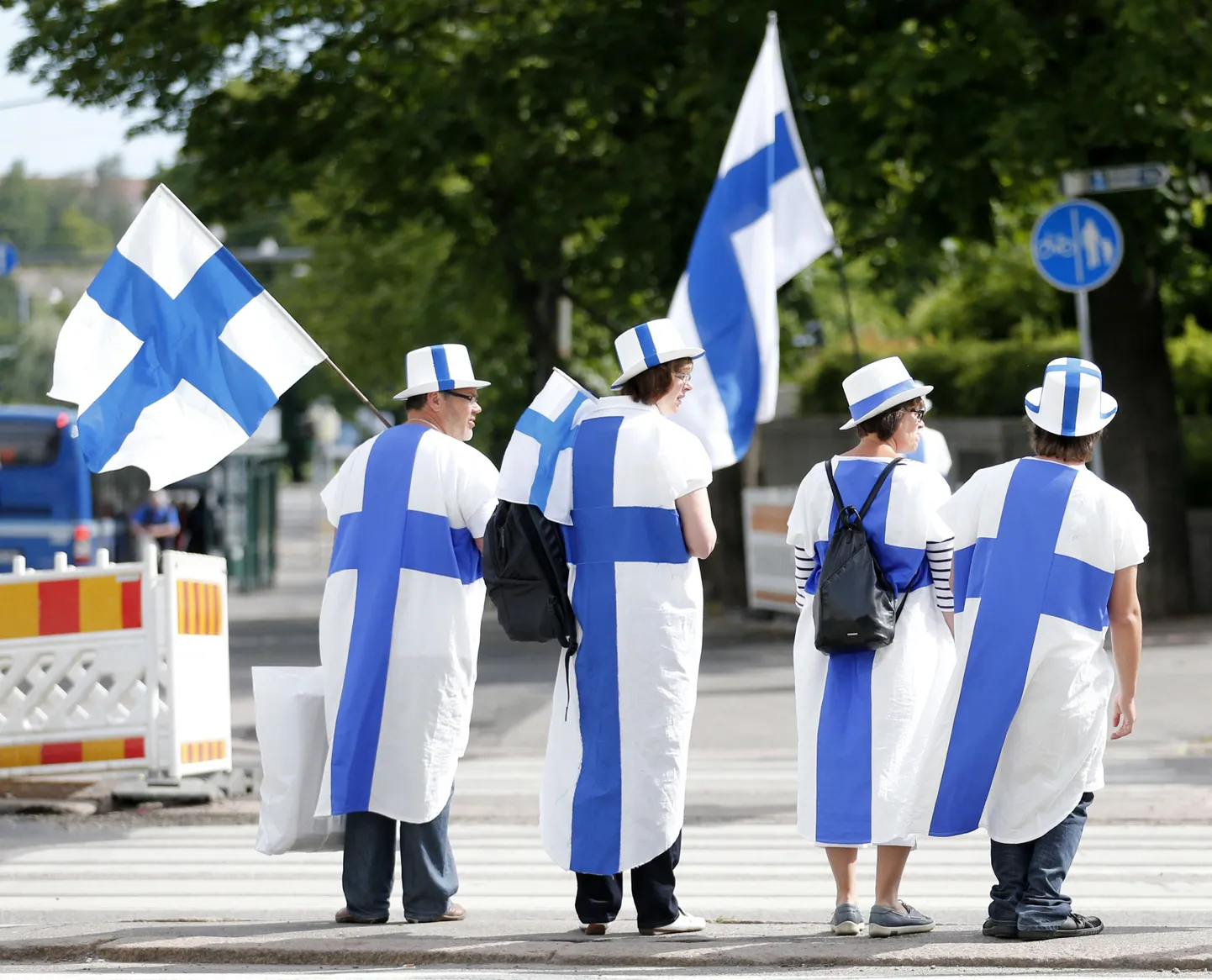 Soome lipud.