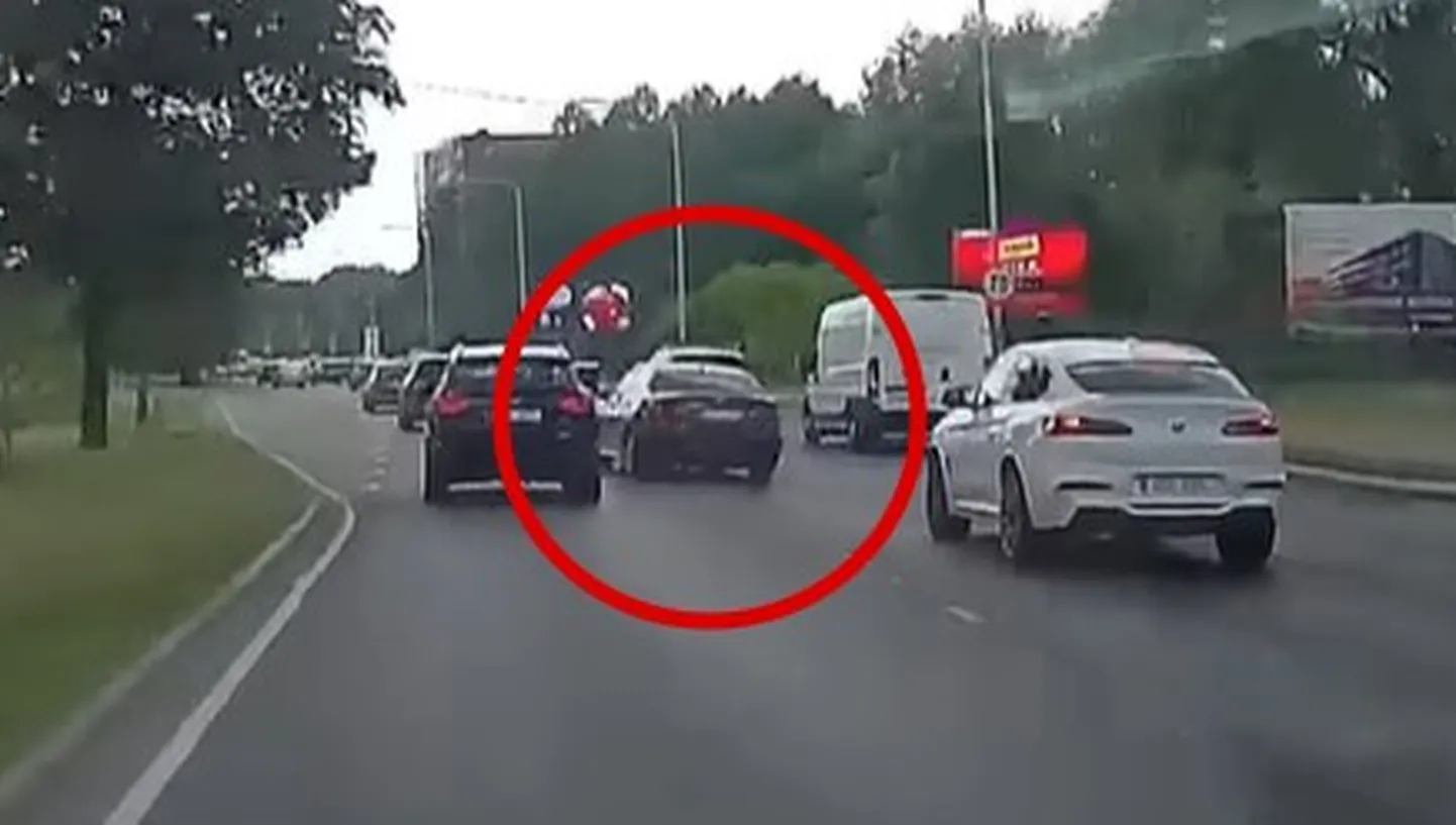 Lexuse "Kiirete ja vihaste" stiilis manöövrid.