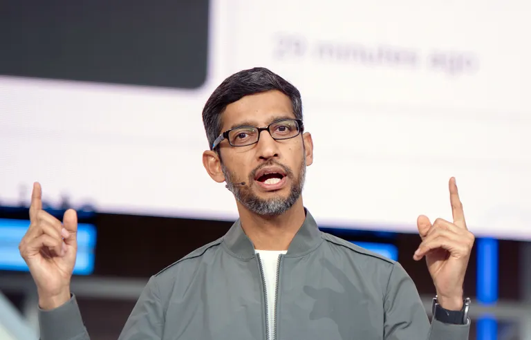Sundar Pichai.