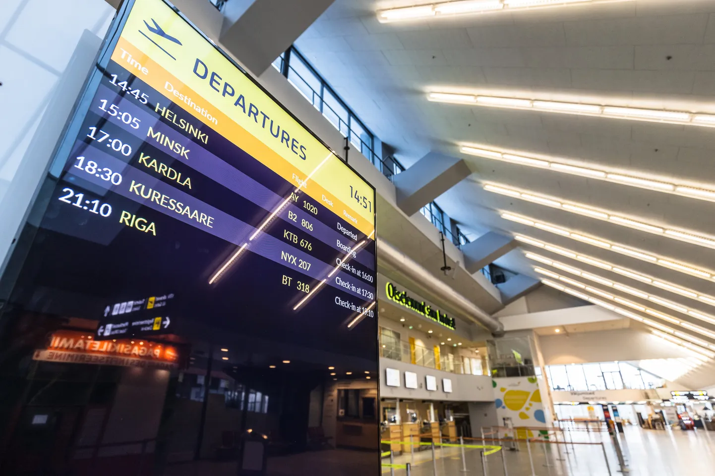 Tallinna lennujaam.