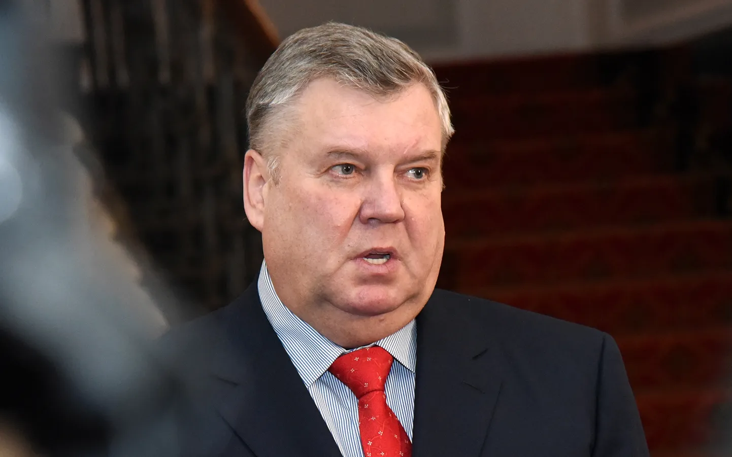 Partijas "Saskaņa" Saeimas frakcijas priekšsēdētājs Jānis Urbanovičs
