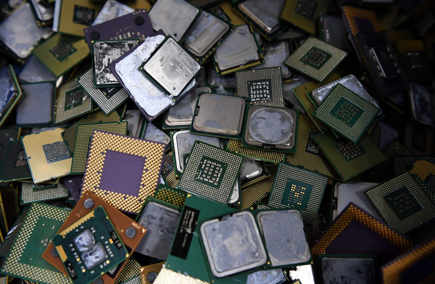 Arvutite keskprotsessorid taaskasutamist ootamas. Pilt on illustreeriv.