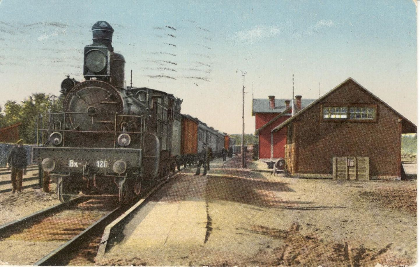 Umbes sellised need rongid tollal olid. See rong on 1930. aastal küll hoopis Valga jaamas pildile jäänud.