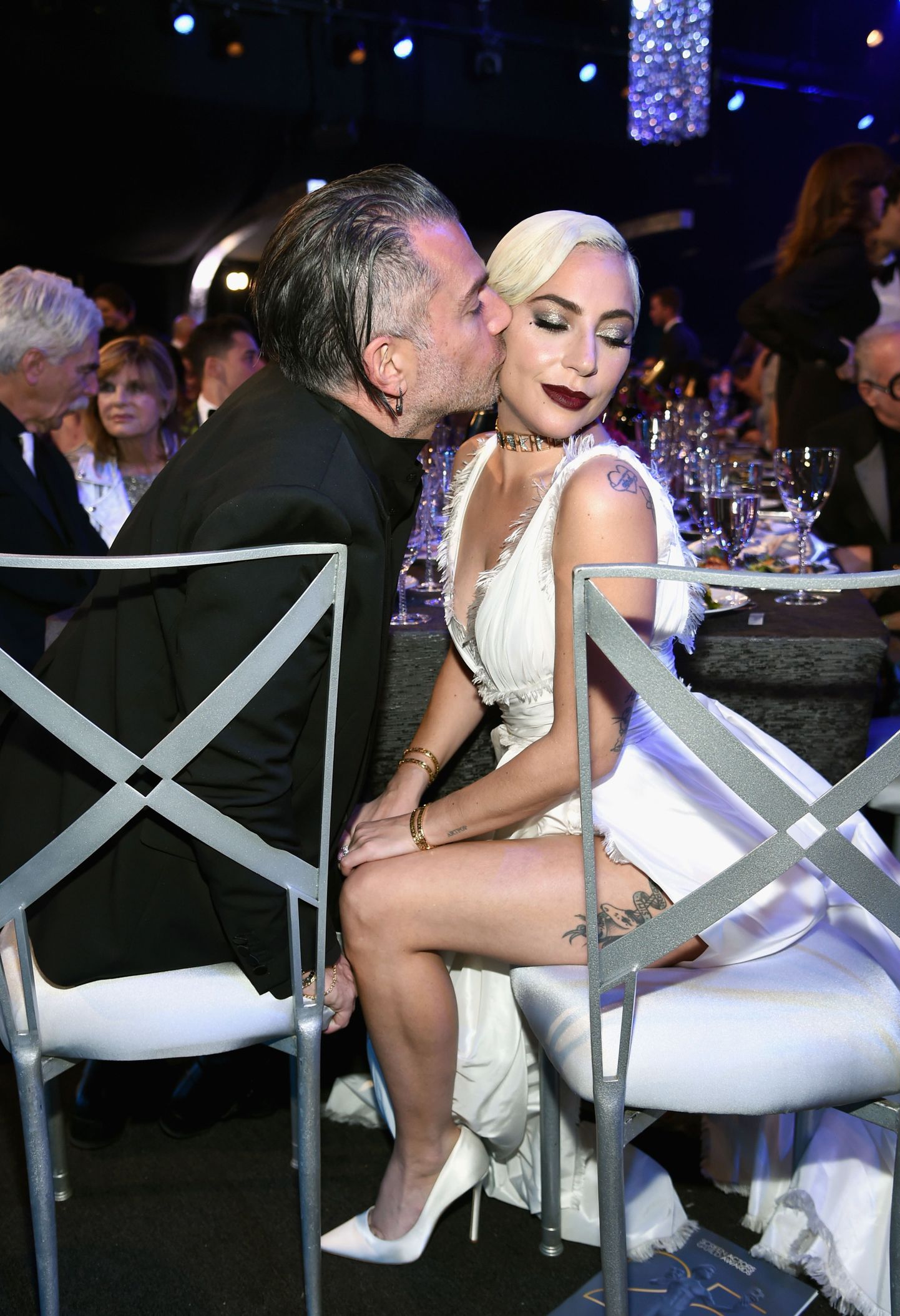 Christian Carino ja Lady Gaga, 2019.