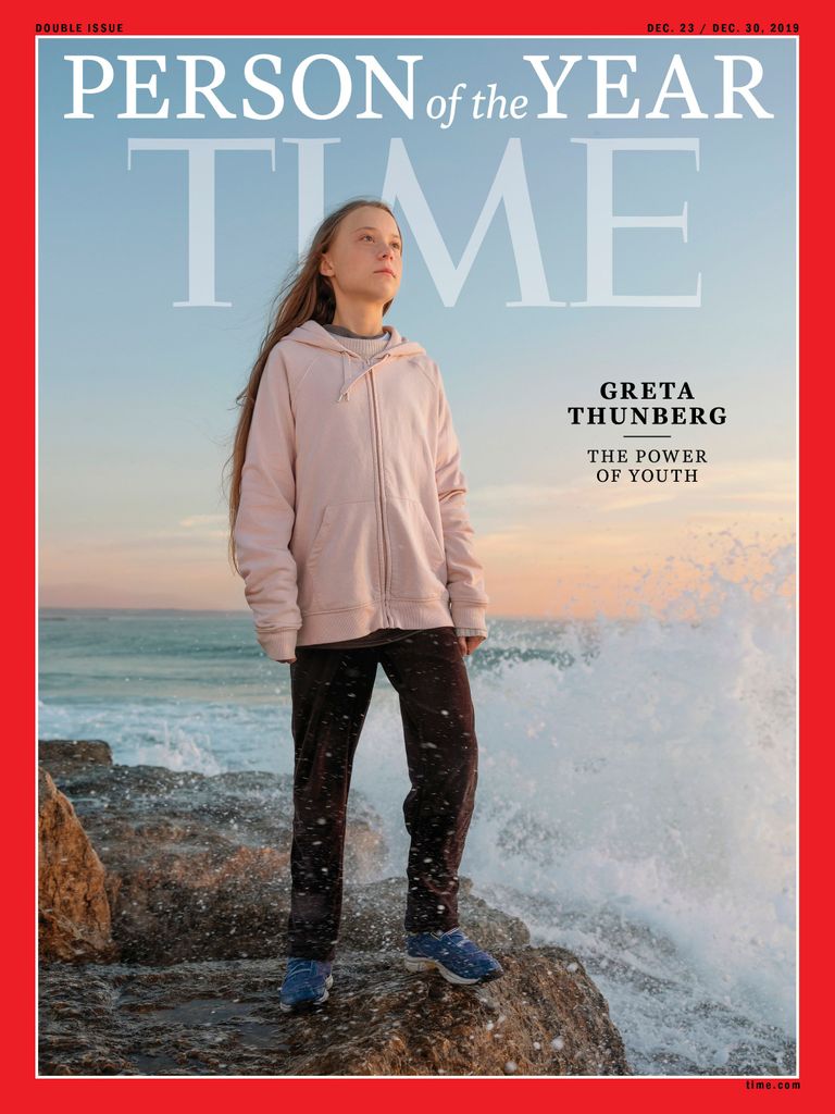 Time valis aasta inimeseks kliimaaktivisti Greta Thunbergi.