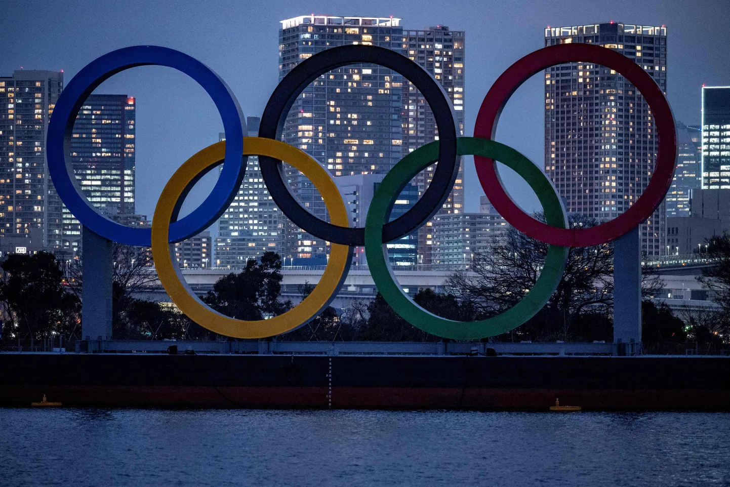 Olimpisko spēļu simbols Tokijā.