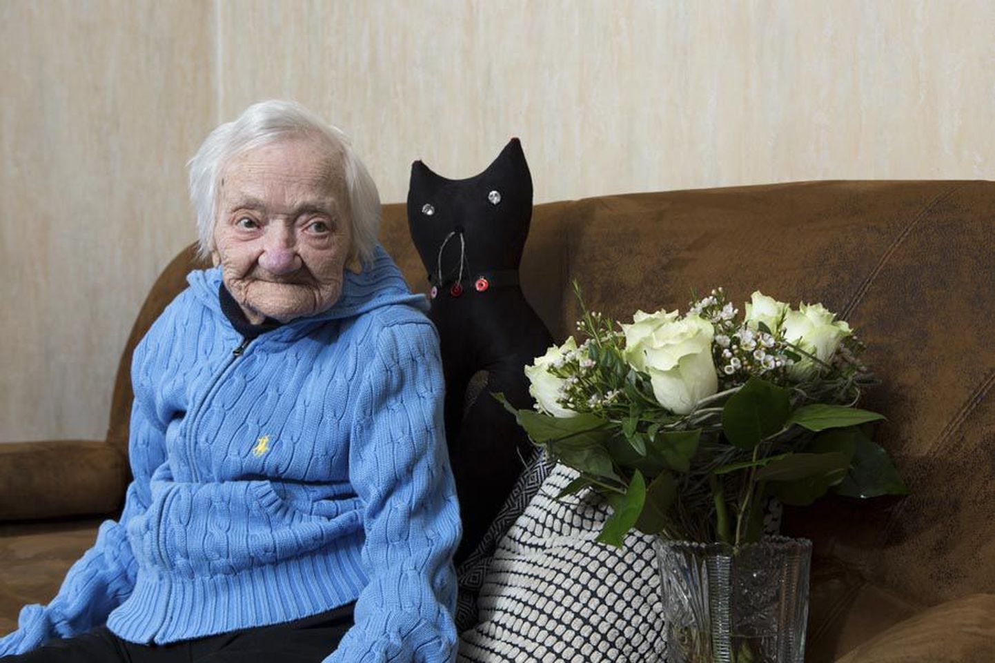 Elsa Kullama pidas möödunud kolmapäeval pere ringis oma 105. sünnipäeva.