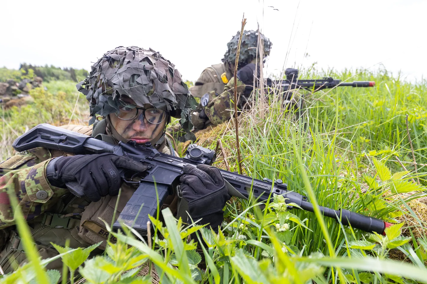 Eesti kaitseväe Maaväe iga-aastane kevadine lahinguõppus Kevadtorm 2021. Foto on illustreeriv.