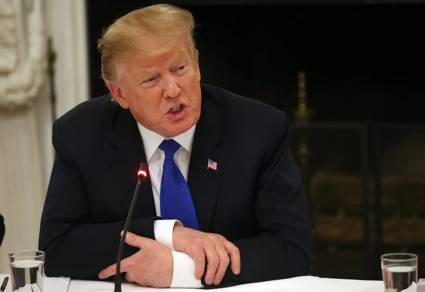 USA president Donald Trump.