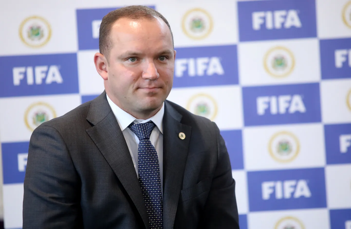 Latvijas Futbola federācijas prezidents Vadims Ļašenko