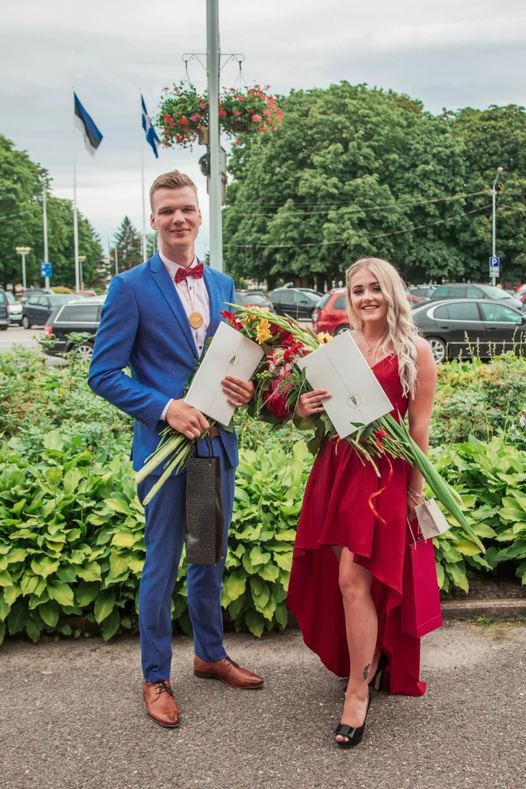 Mattias Rahuoja ja Janeka Palu.