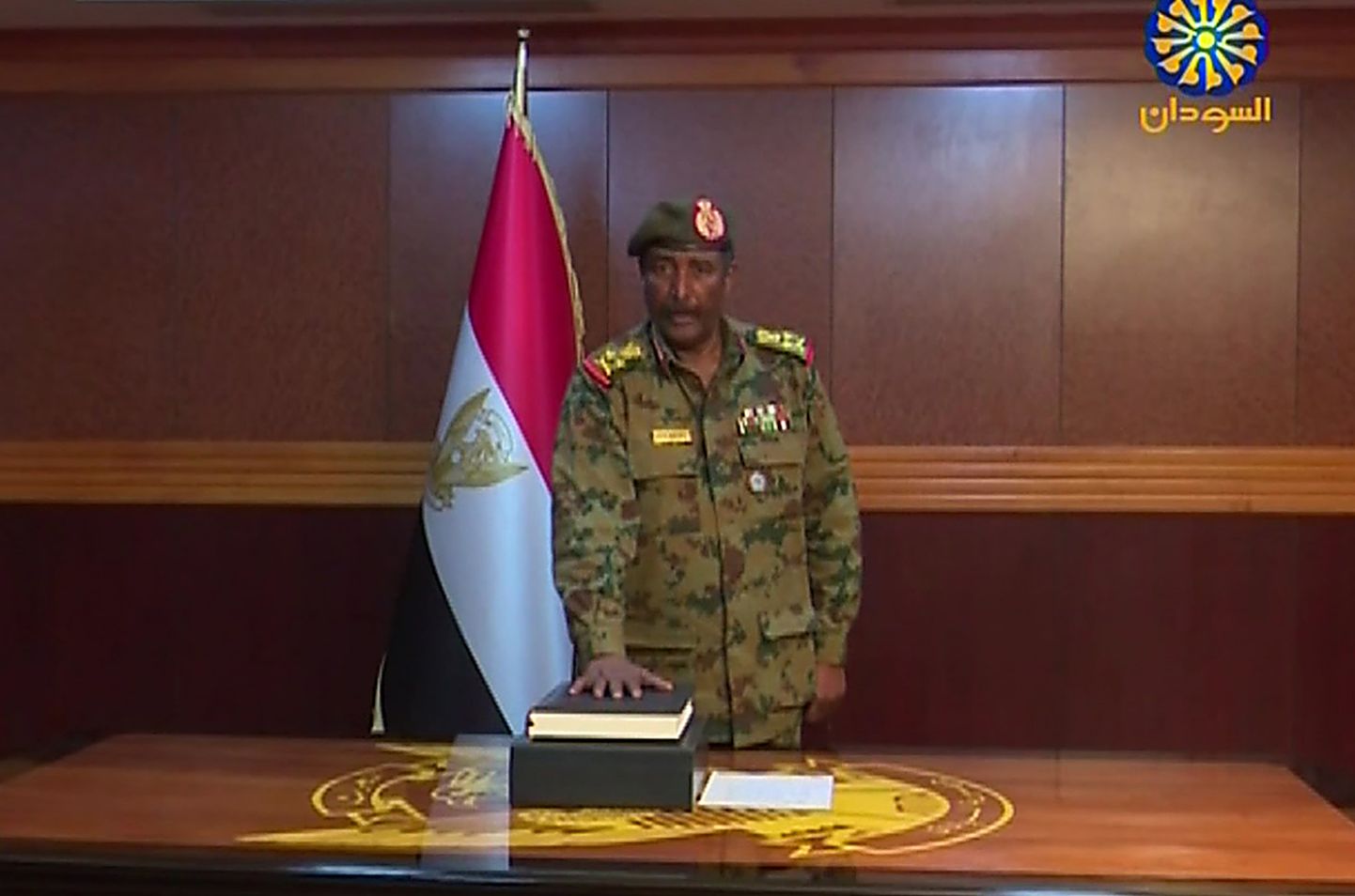 Kindral Abdel Fattah al-Burhan 12. aprillil ametivannet andmas.
