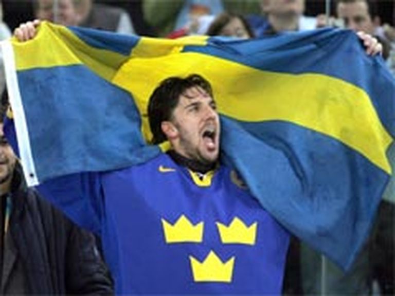 Henriks Lundkvists kļuva par Zviedrijas izlases varoni finālmača pēdējās sekundēs. 
