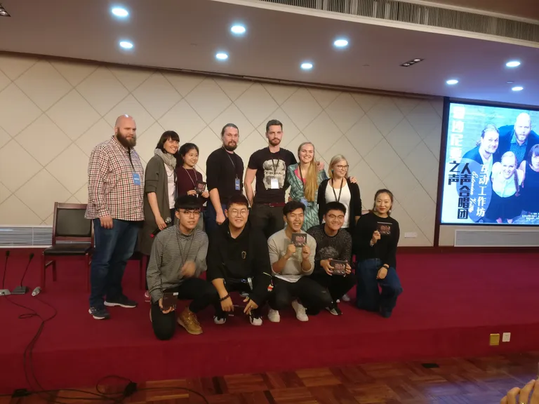 Estonian Voices ja ühe Shanghai ülikooli vokaalansambel