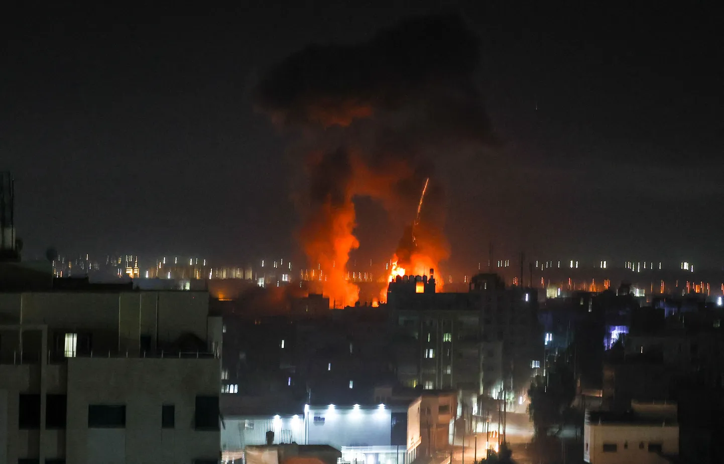 Plahvatused Gaza linnas.