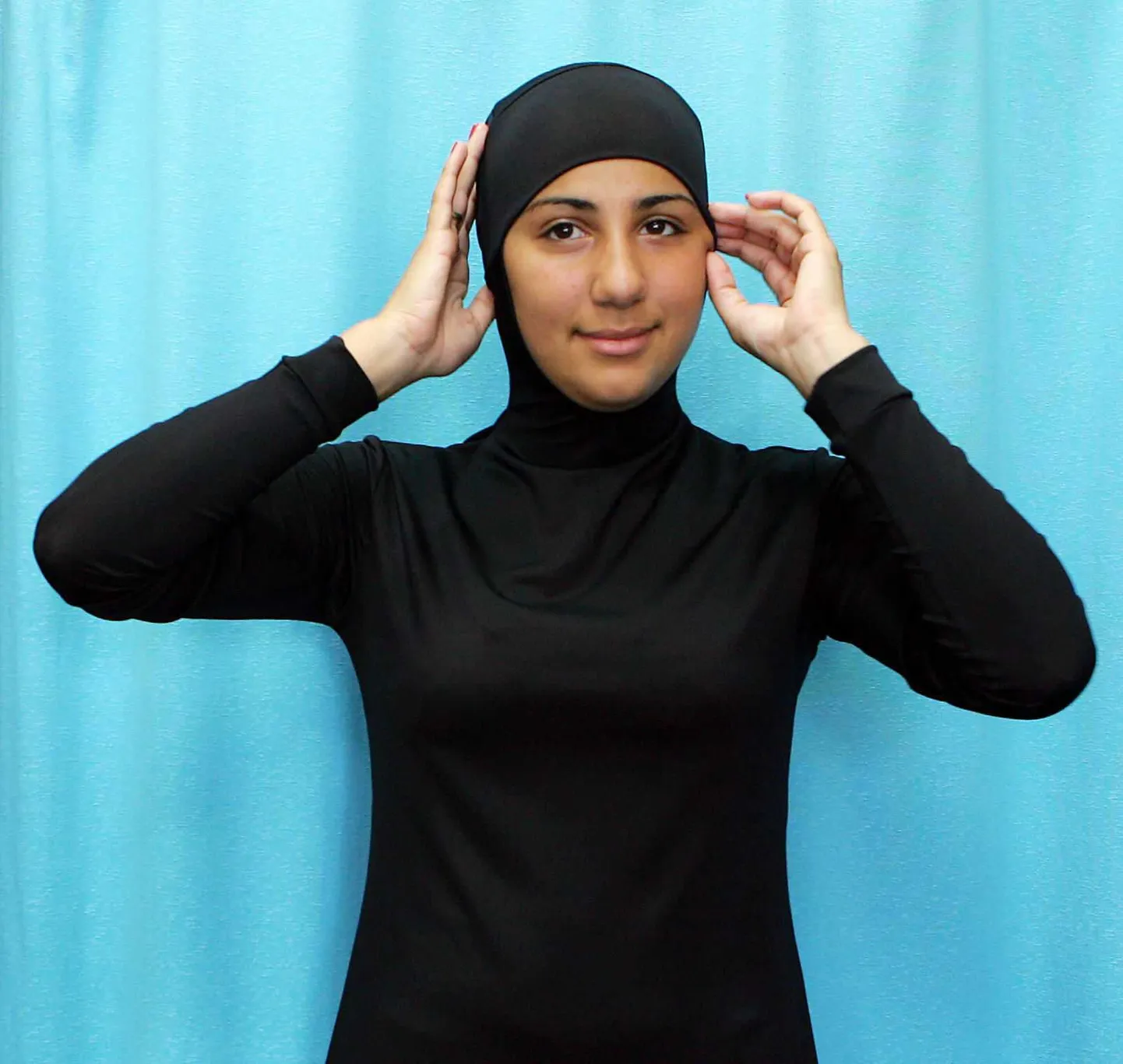 Austraalia modell Mecca Laalaa burkinis.