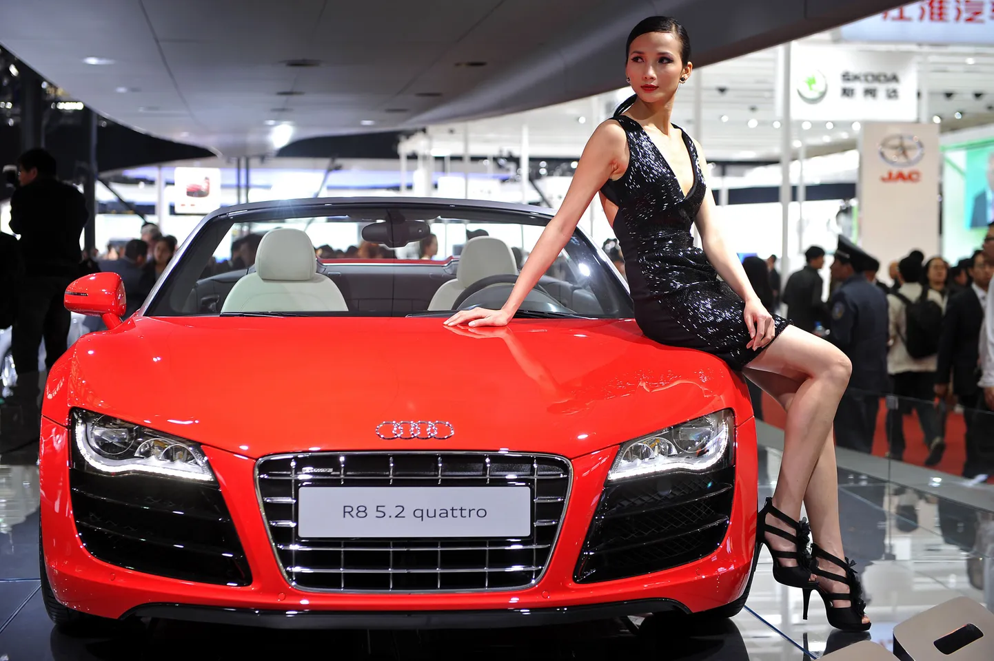 Shanghai autonäitus.