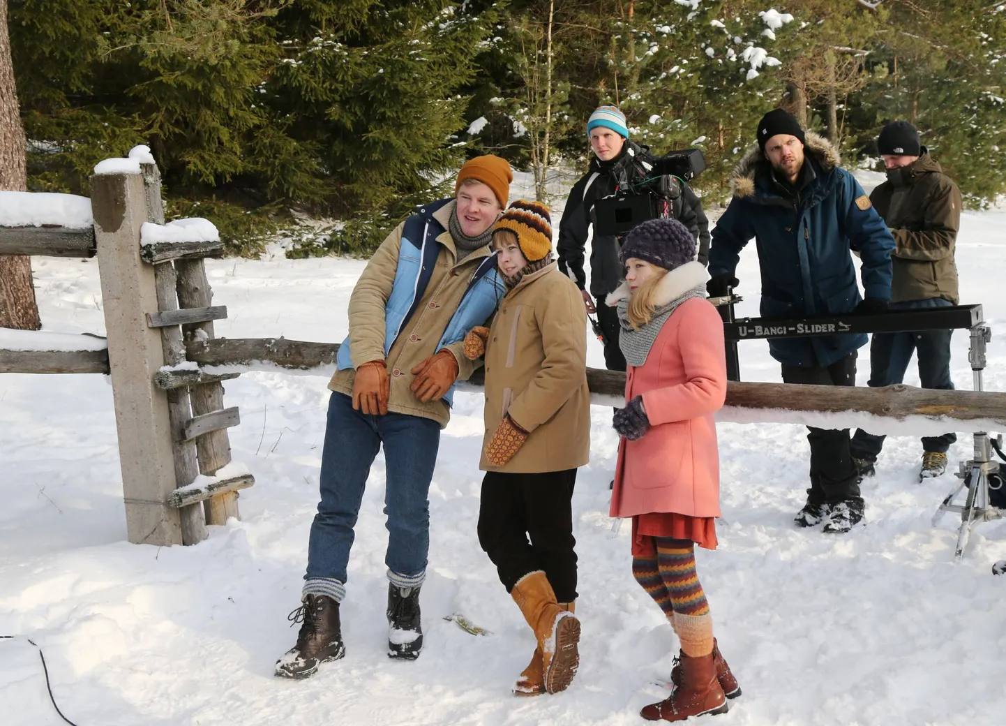 Filmi «Eia jõulud Tondikakul» võtted Käbliku turismitalus
