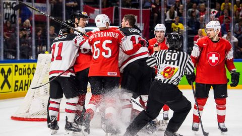 Kanada sai jäähoki MMi poolfinaalis šokk-kaotuse