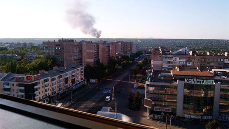 Луганск, июнь 2014 года 