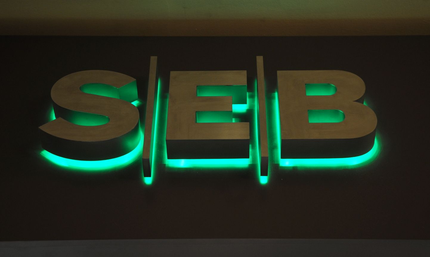 "SEB bankas" logo.