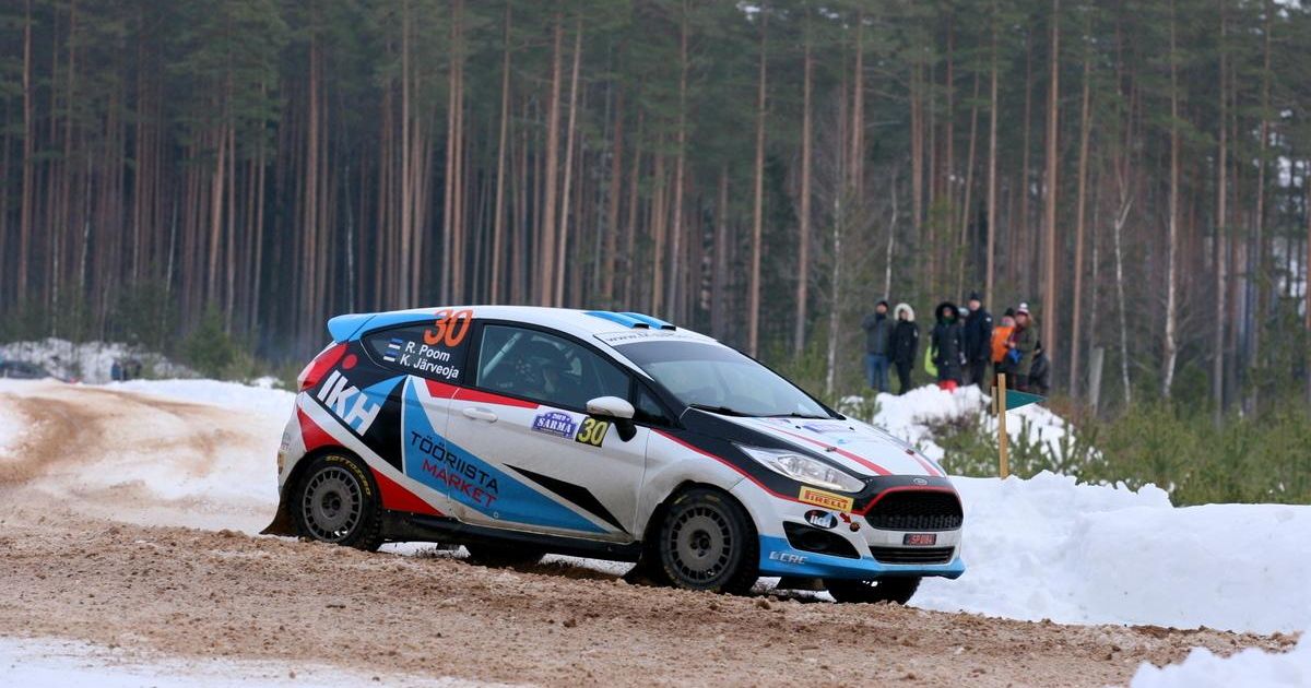 Roland Poom – Ken Järveoja lõpetasid Rootsi ralli eelse viimase jõuproovi poodiumil