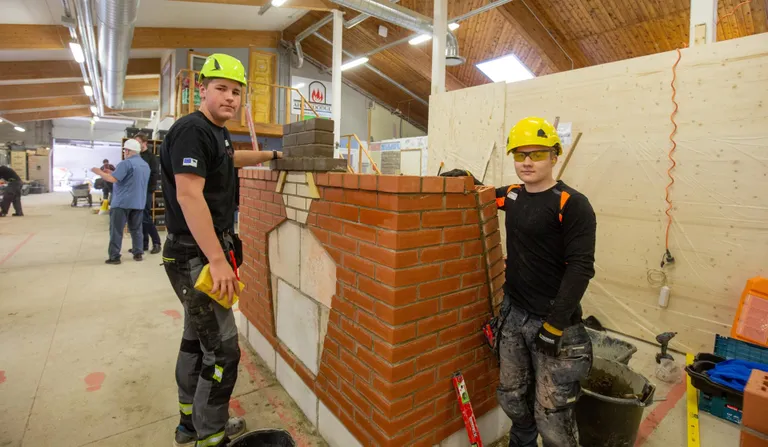 Tartu noorte müürseppade töö oli suures osas valmis juba kolm tundi enne võistluse lõppu.