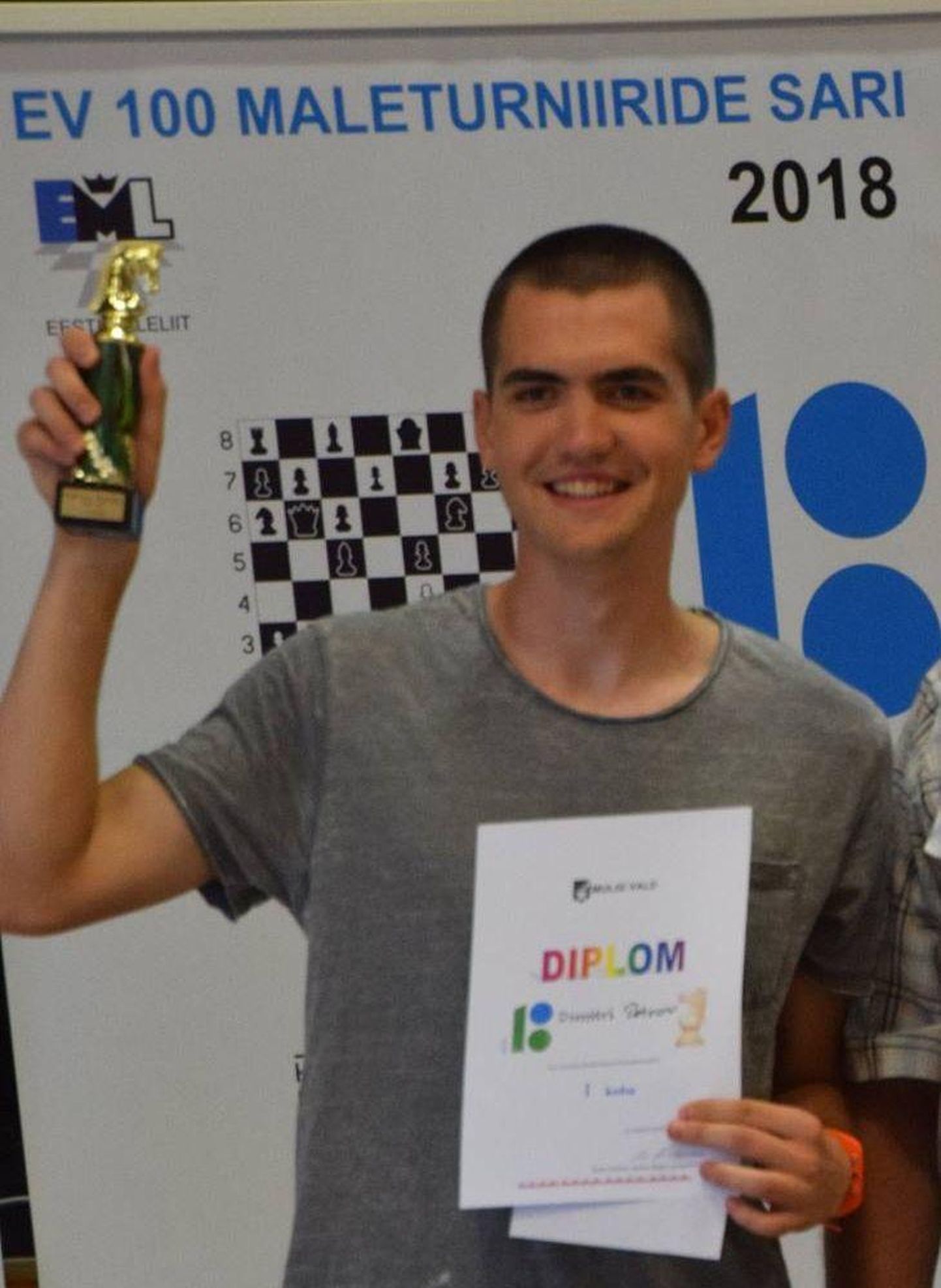 «Karksi ratsu» kiirmaleturniiri võitis Dmitri Petrov.