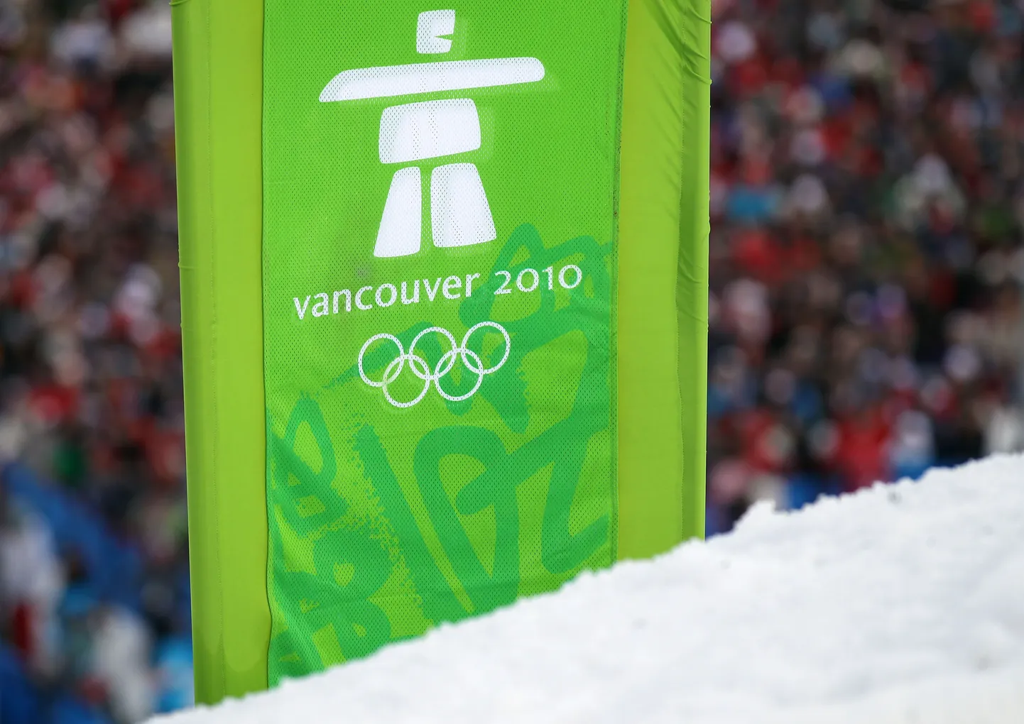 Vancouveri taliolümpiamängude logo Ilanaaq, mis inuitide keeles tähendab «sõber»
