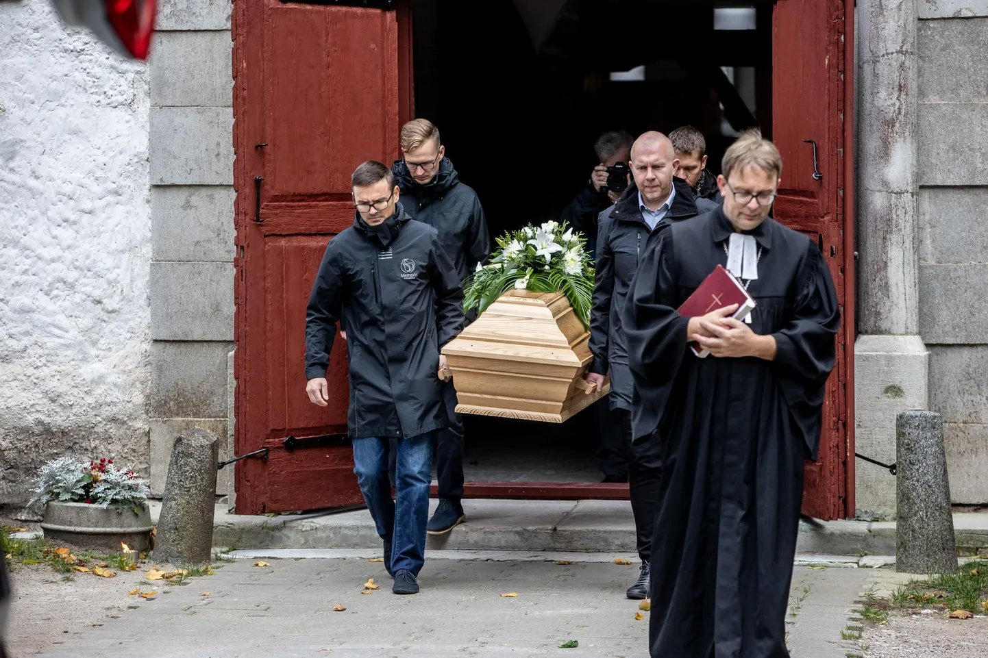 Uno Loobi ära saatmine Keila kirikus.
