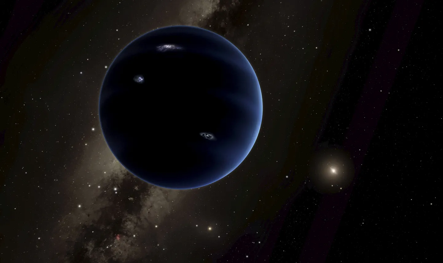 Planeet Number Üheksa – kuigi otseselt pole keegi teda veel näinud, näeb ta kunstniku nägemuses välja just selline.